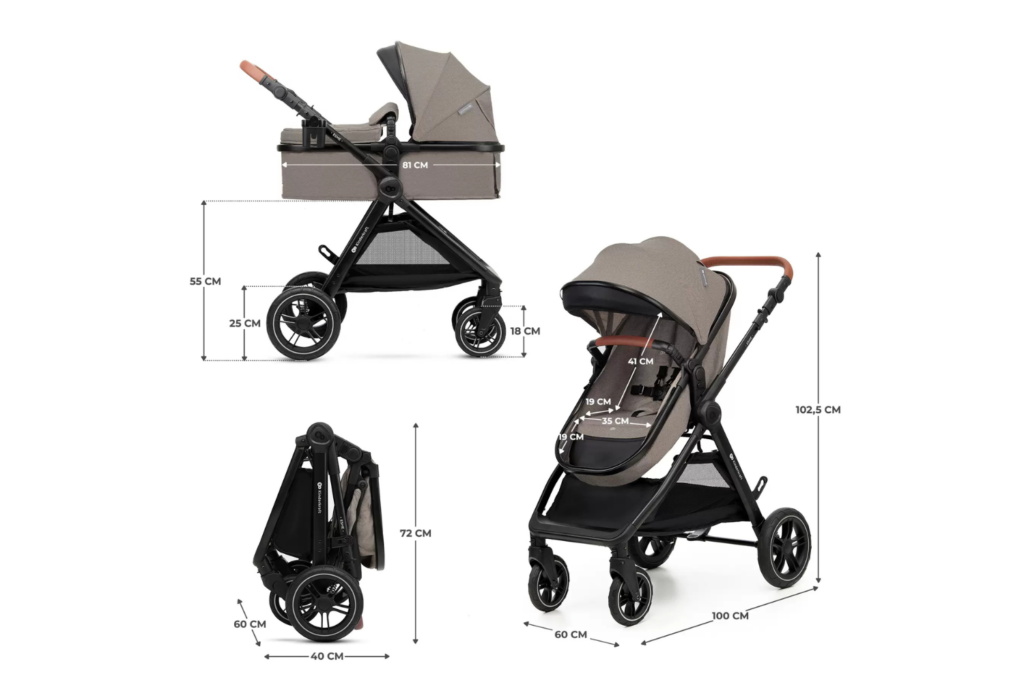 poussette-kinderkraft-esme-dimension
